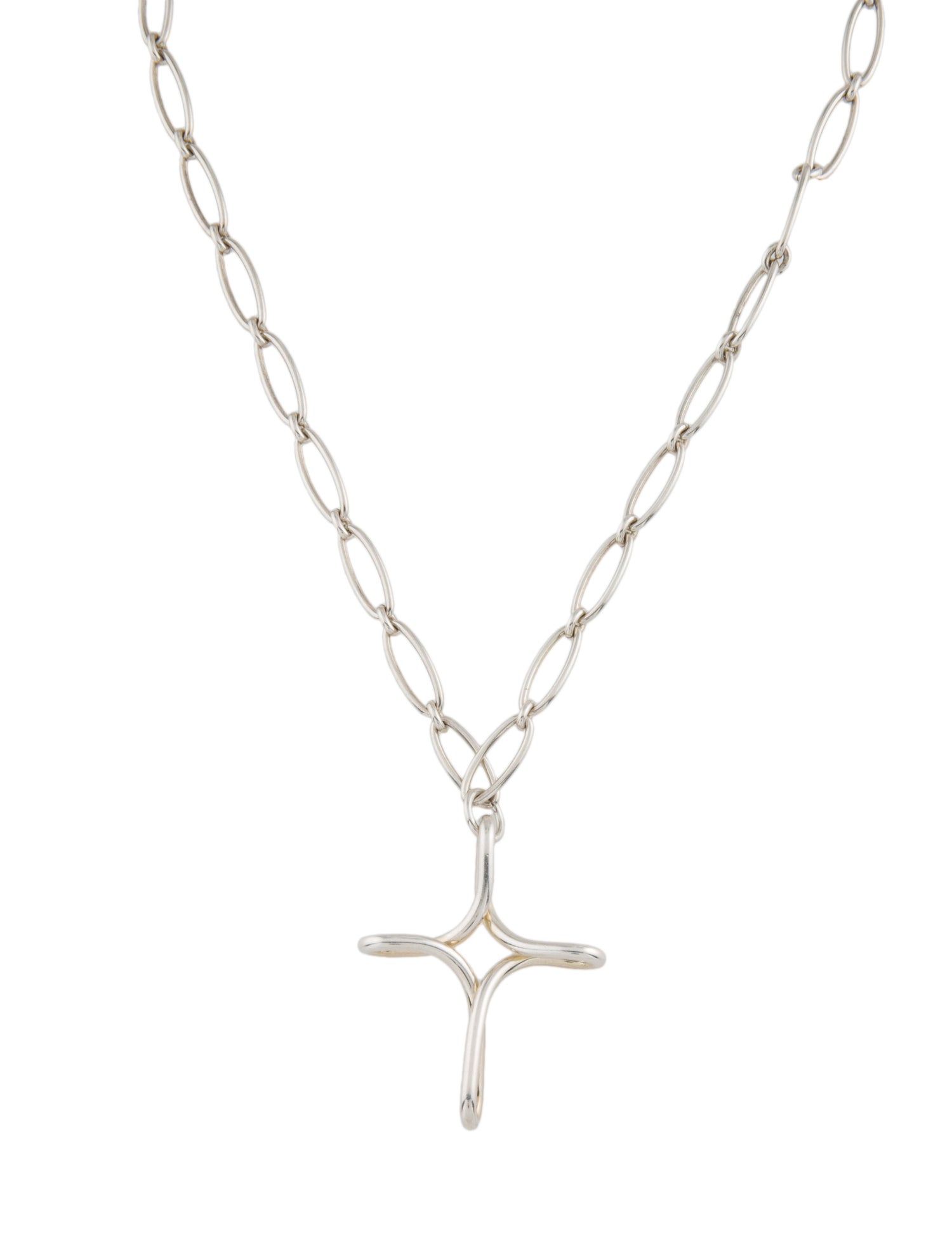 Tiffany & Co. Elsa Peretti Infinity Cross Necklace