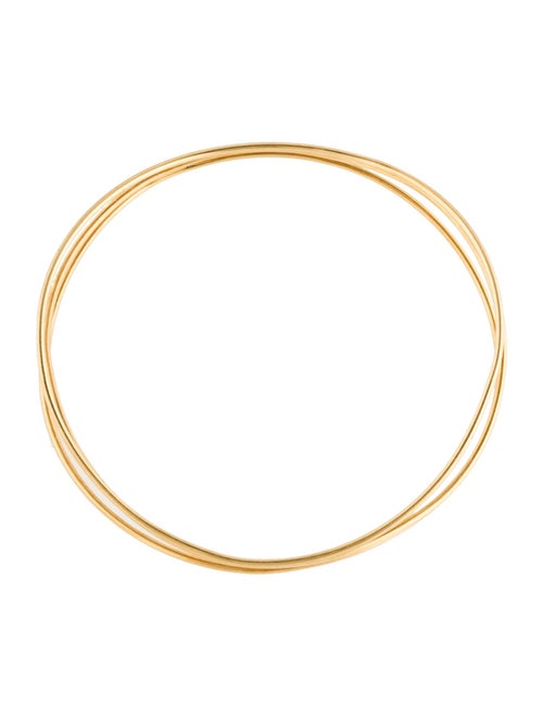 Tiffany & Co. 18K Wave Three-row Bangle
