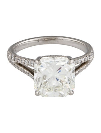 Tiffany & Co. Platinum 3.63ct Diamond Lucida™ Engagement Ring