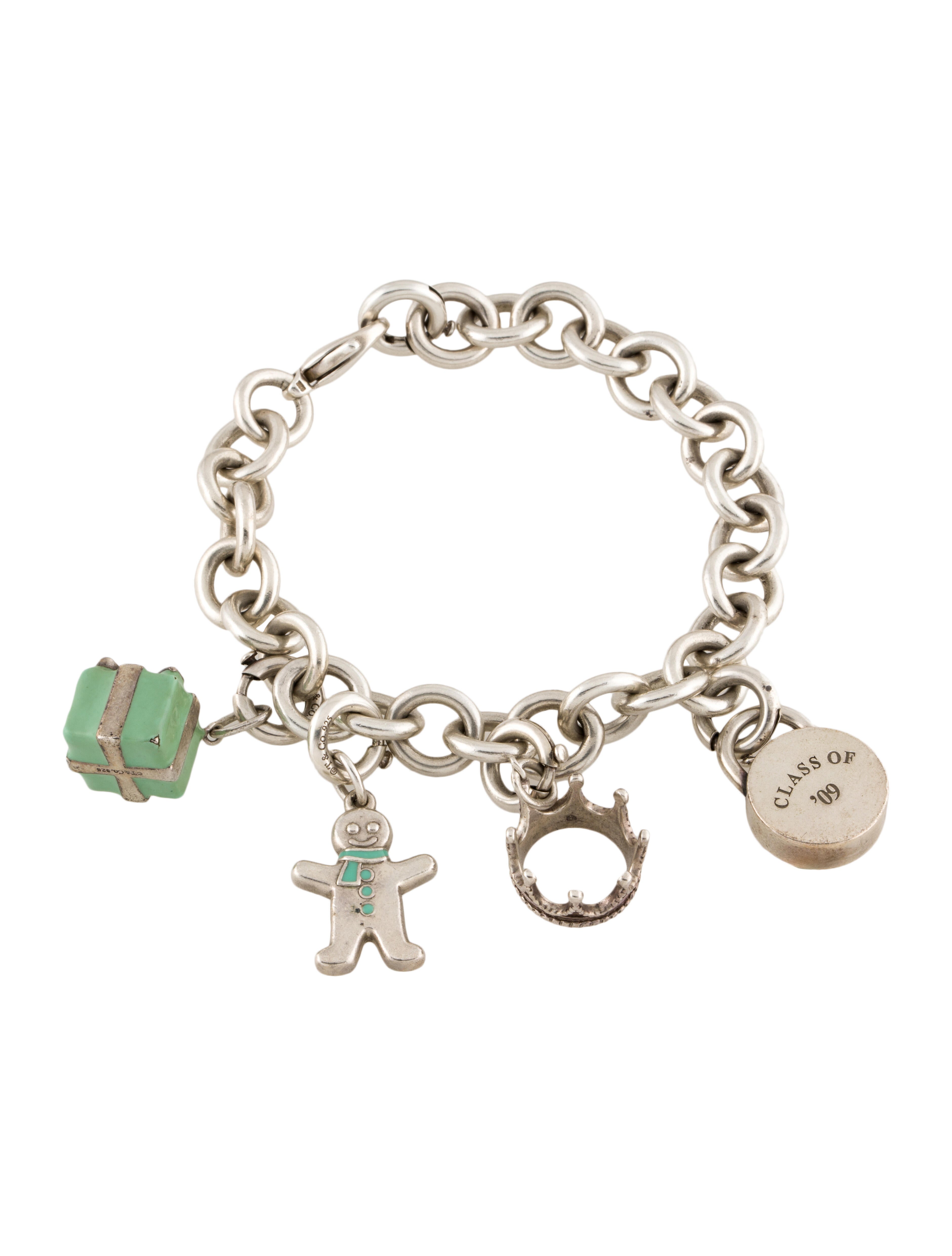 Tiffany チャーム Tiffany & Co. Charm Bracelet - Blue, Sterling Silver Charm