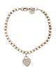 Tiffany & Co. Enamel Heart Charm Ball Bracelet