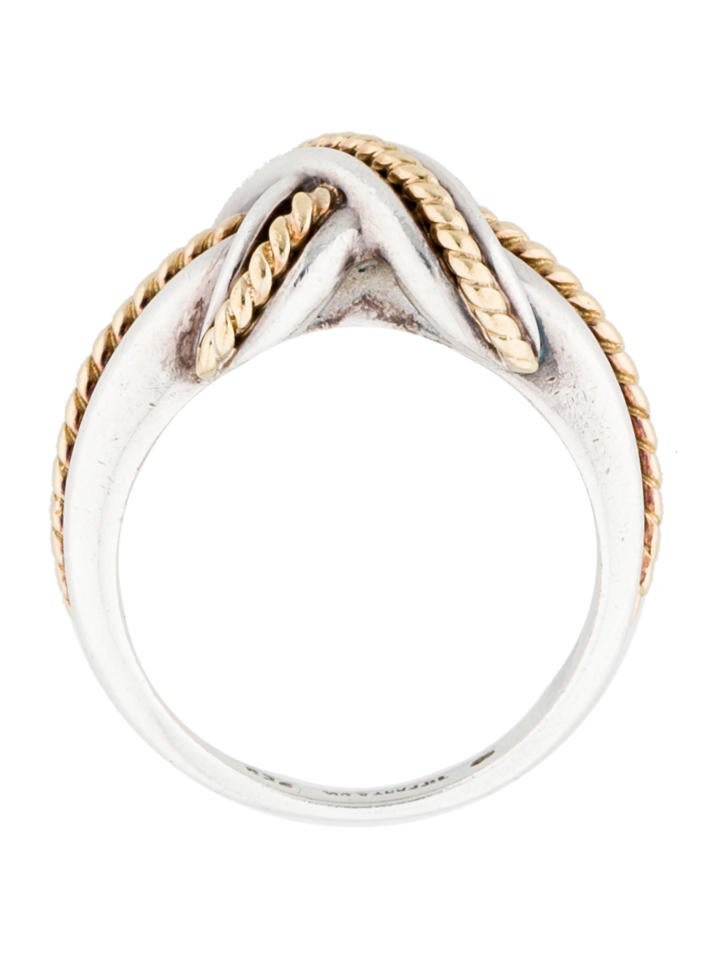 Tiffany & Co. Signature X Ring Rings TIF28435 The RealReal