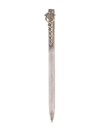 Tiffany & Co. Sterling Silver Caduceus Ballpoint Pen