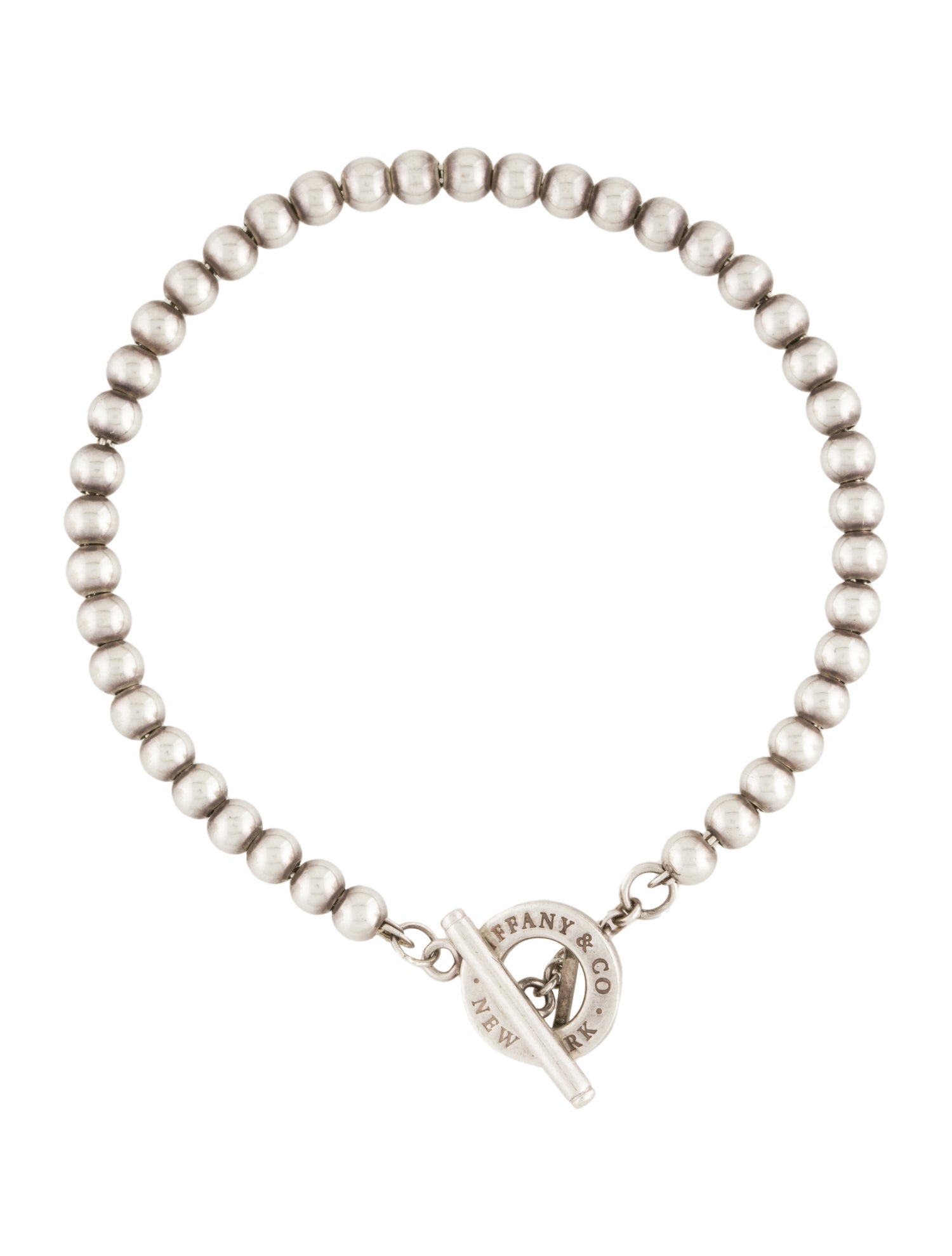 Tiffany & Co. Toggle Bead Bracelet - Sterling Silver Link