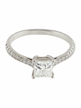 Tiffany & Co. Platinum 1.14ctw Novo® Engagement Ring