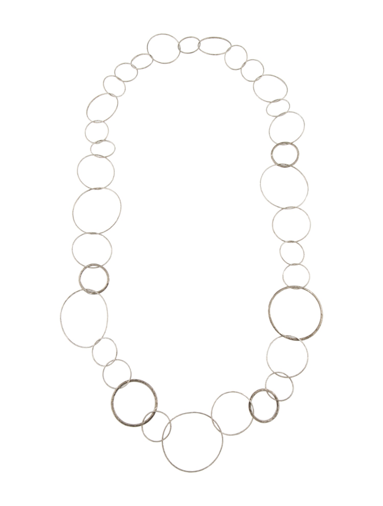 Tiffany & Co. Hammered Circles Chain Necklace