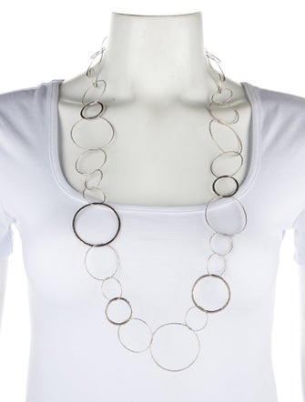 Tiffany & Co. Hammered Circles Chain Necklace