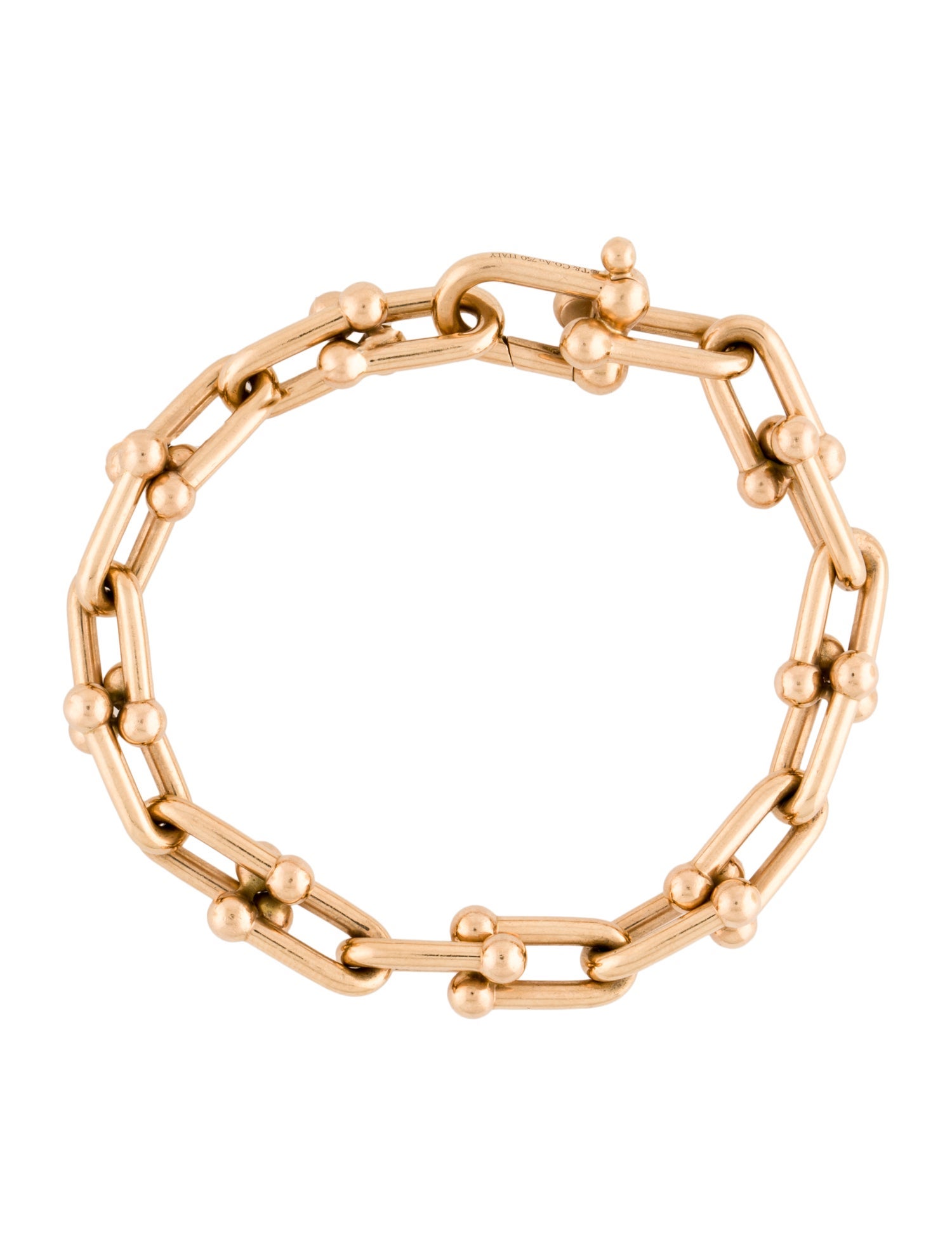 Tiffany & Co. 18K HardWear Medium Link Bracelet - Link, Bracelets ...