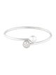 Tiffany & Co. 18K Diamond Ball Bypass Bracelet