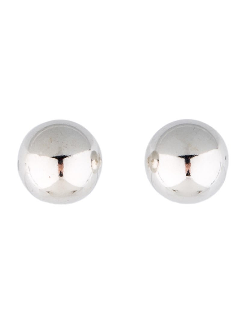 Tiffany & Co. Sterling Silver Bead Earrings