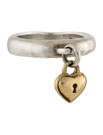 Tiffany & Co. Vintage Two-Tone Love Lock Ring