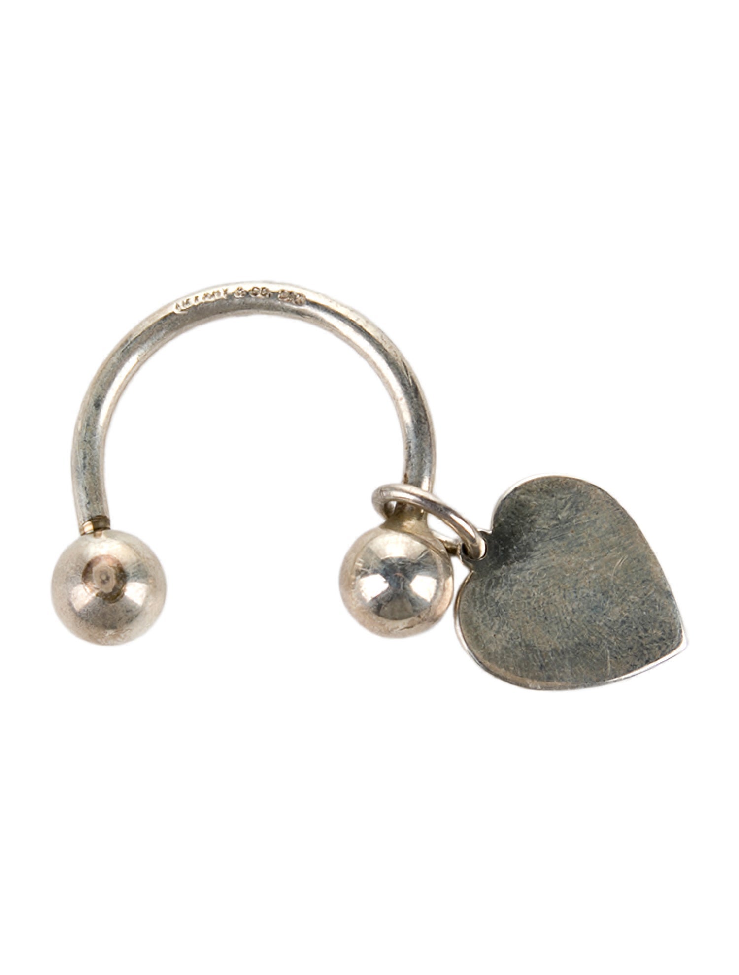 Tiffany & Co. Sterling Bead Key Ring