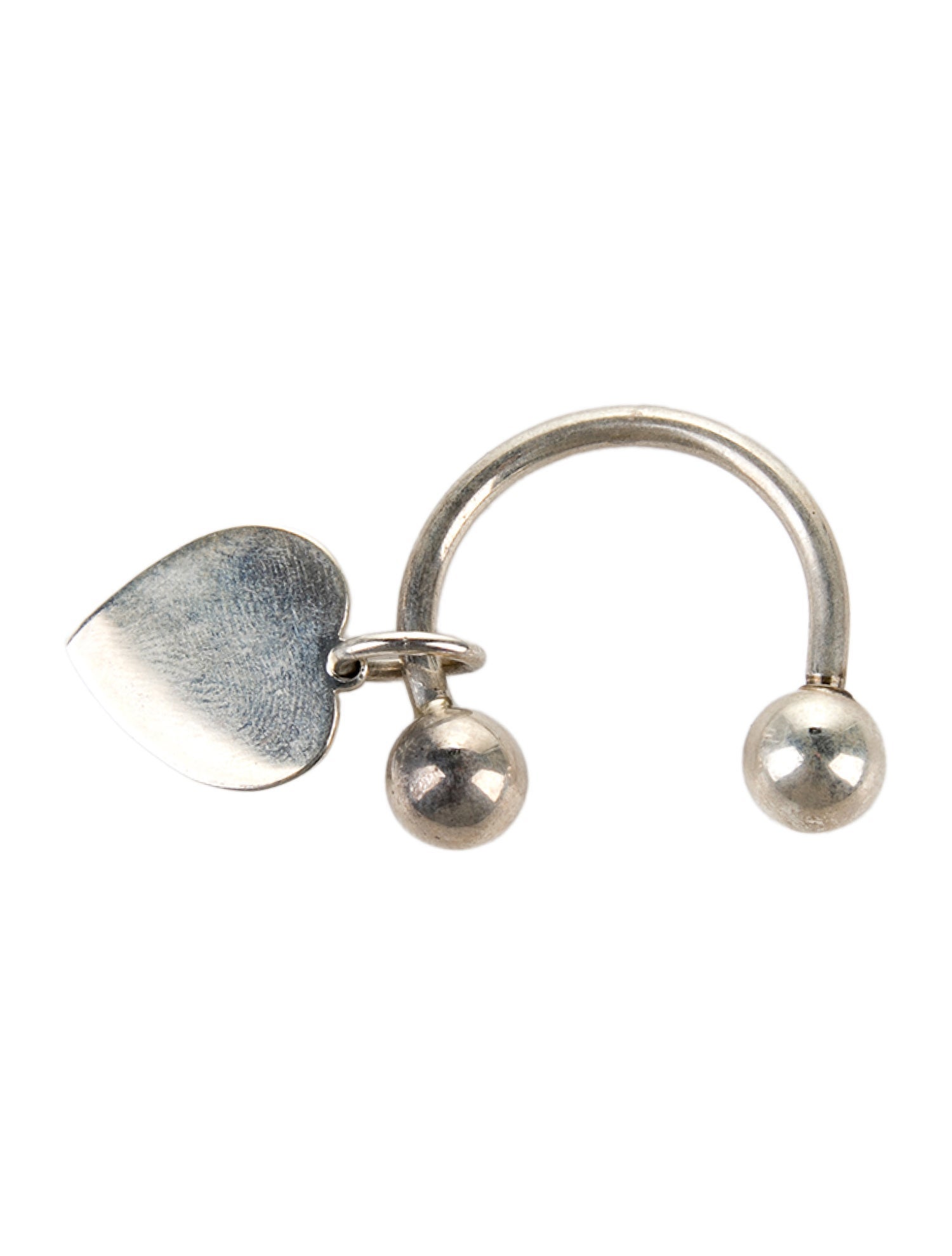 Tiffany & Co. Sterling Bead Key Ring