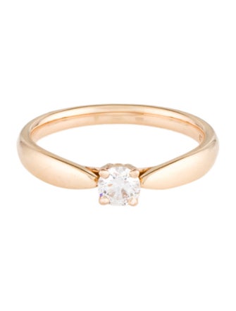 Tiffany & Co. 18K Diamond Solitaire Ring