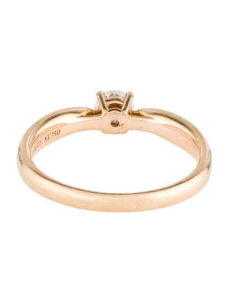 Tiffany & Co. 18K Diamond Solitaire Ring