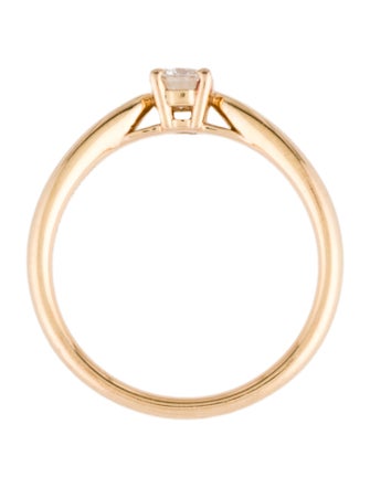 Tiffany & Co. 18K Diamond Solitaire Ring