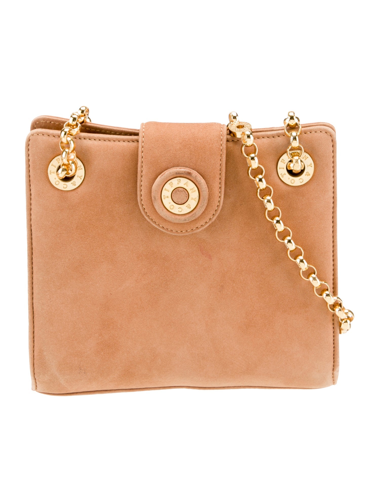 Tiffany & Co. Suede Shoulder Bag Vintage - Brown Crossbody Bags 
