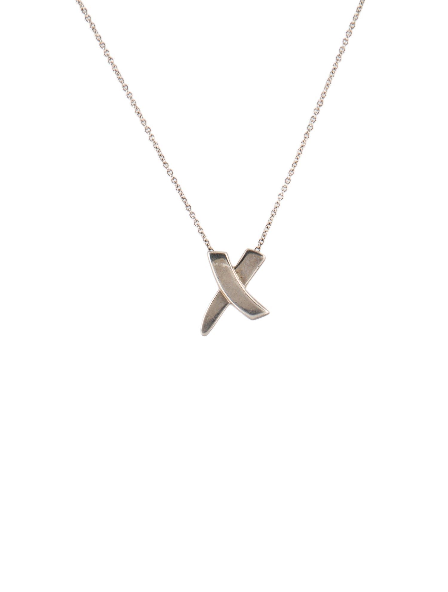 Tiffany & Co. X Pendant Necklace