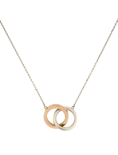 Tiffany & Co. Two-Tone Interlocking Circles Pendant Necklace