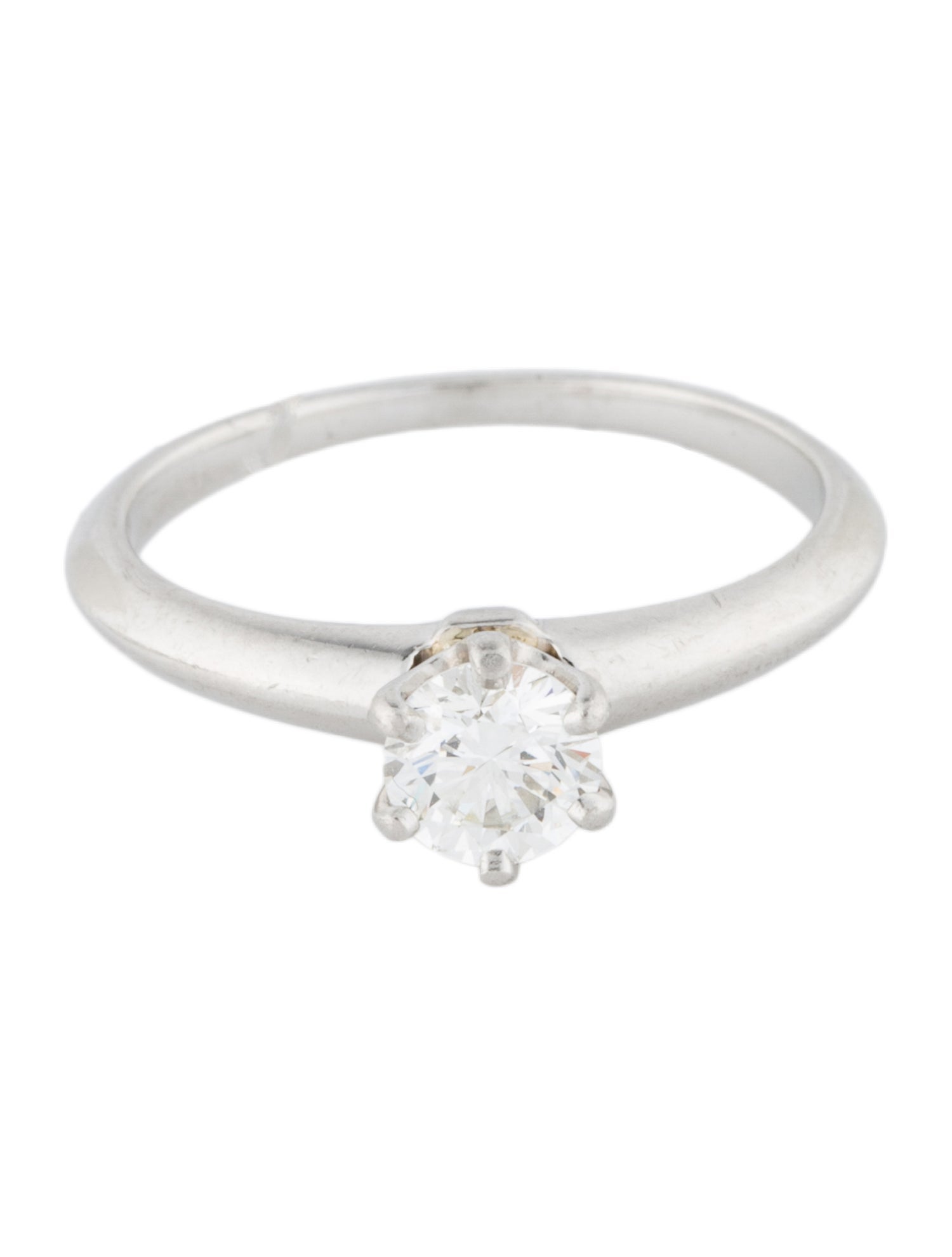 Tiffany & Co. Platinum Diamond Engagement Ring