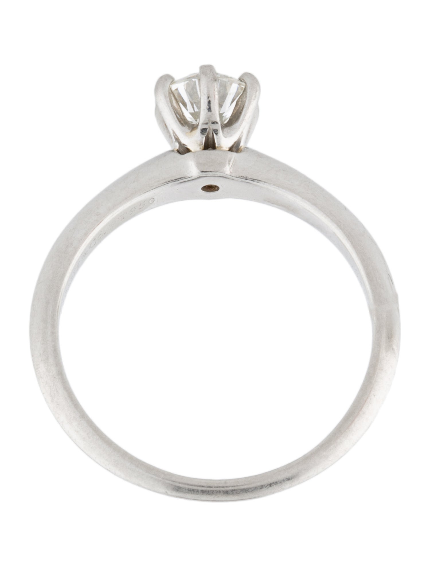 Tiffany & Co. Platinum Diamond Engagement Ring