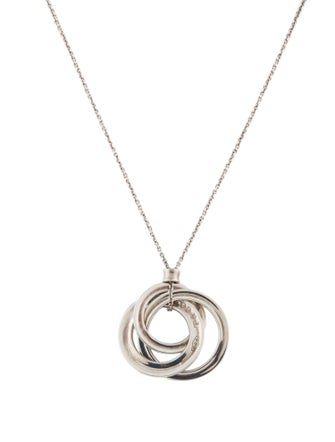 Tiffany & Co. 1837 Interlocking Circle Pendant Necklace