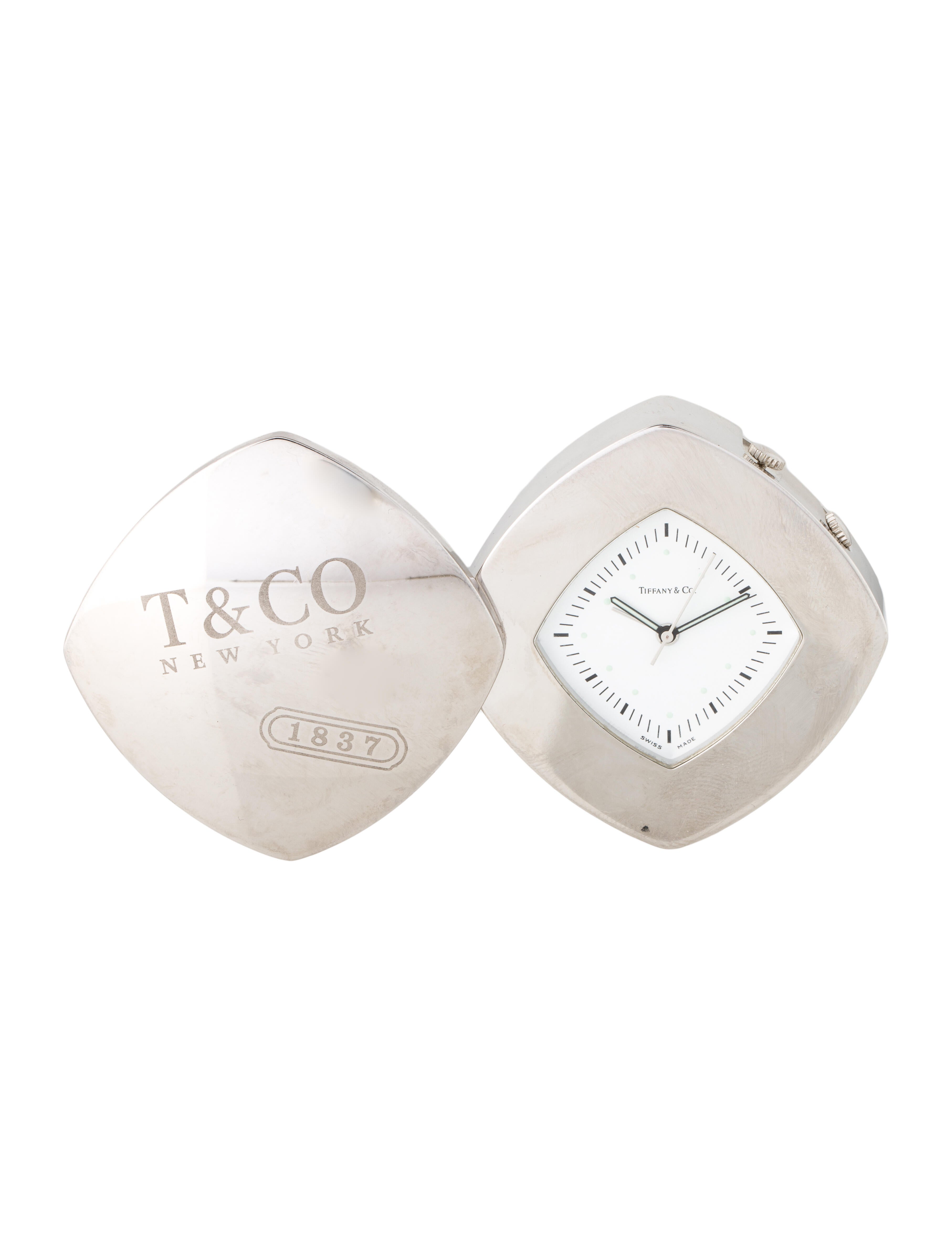 Tiffany & Co. Desk Clock with Alarm