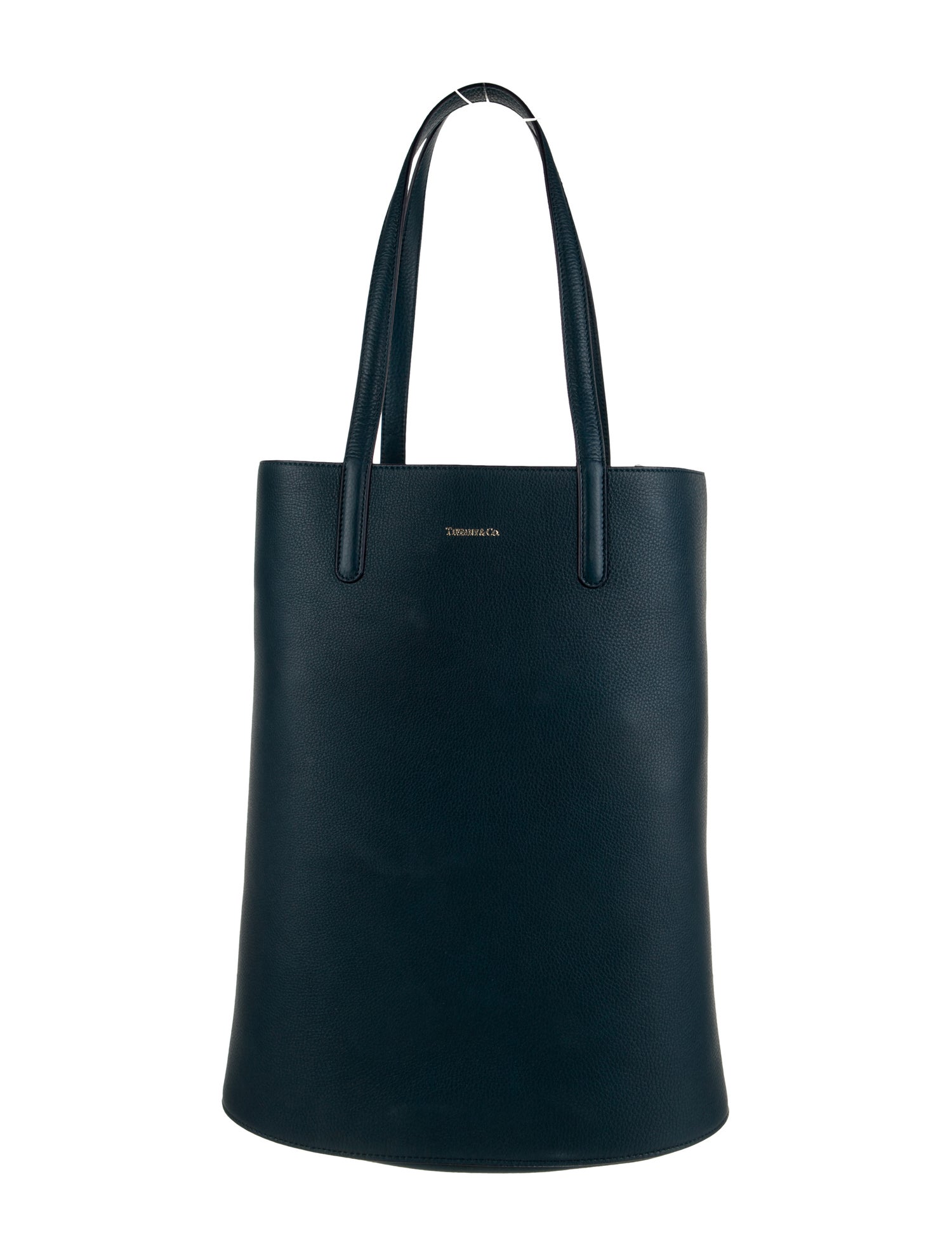 Tiffany & Co. Leather Tote Blue Bucket Bags, Handbags TIF298131 The RealReal