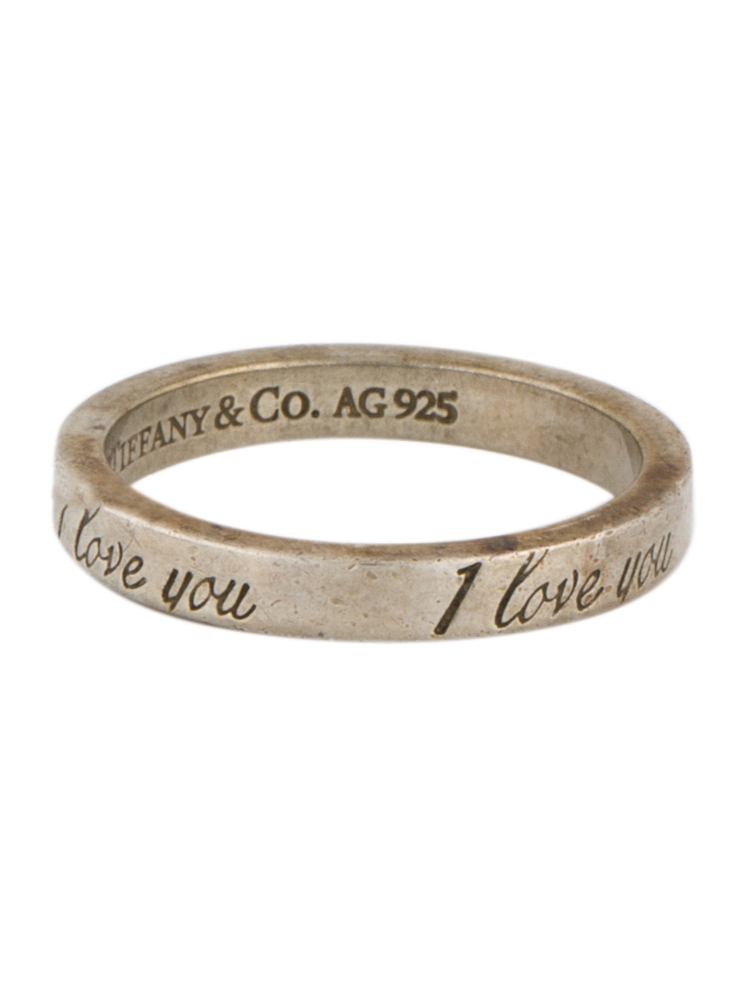 Tiffany & Co. 'I Love You' Notes Band