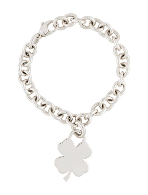 Tiffany & Co. Four Leaf Clover Charm Bracelet