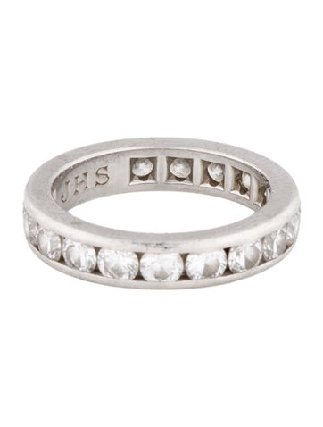 Tiffany & Co. Band Platinum 1.90ctw Diamond Eternity 4