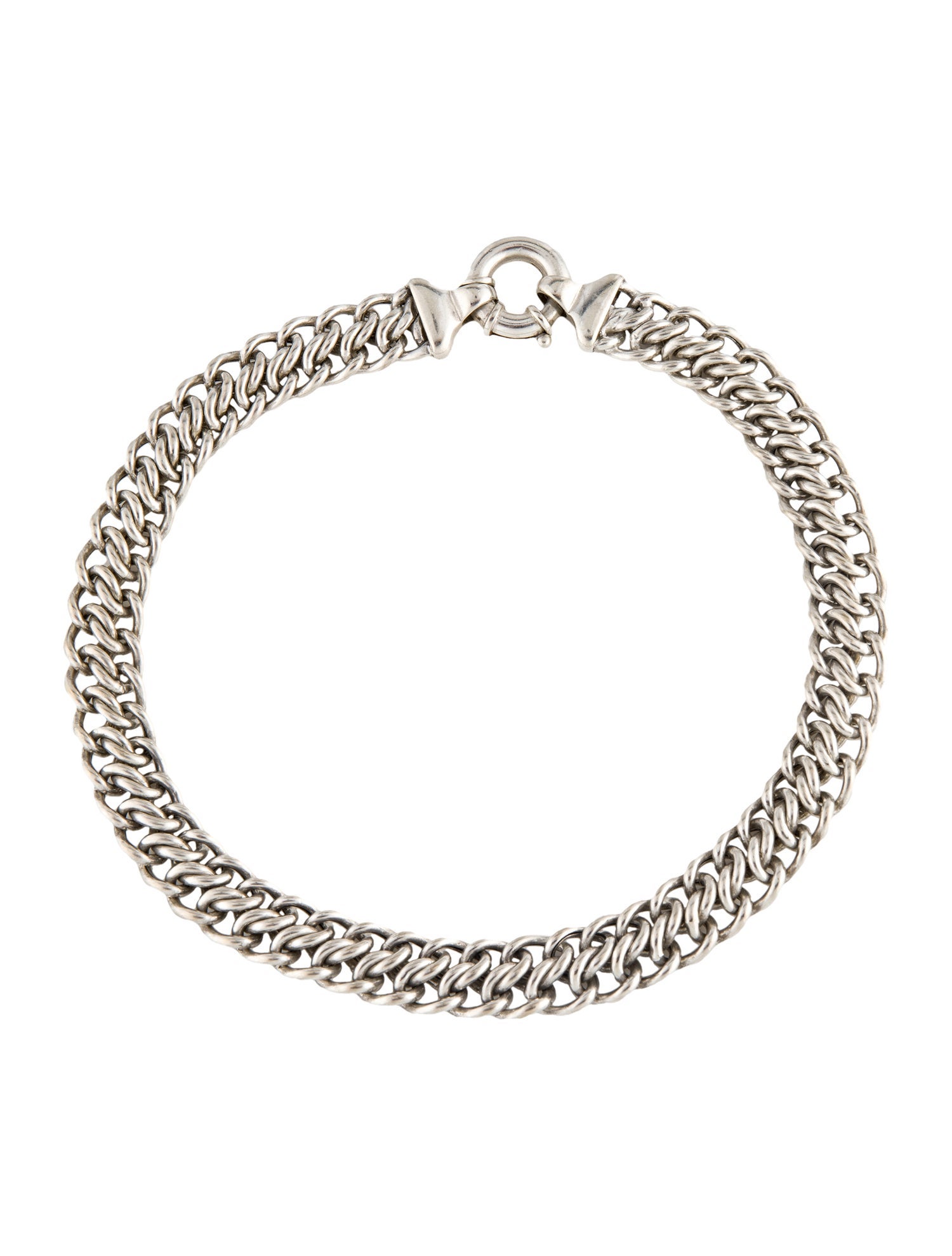 Tiffany & Co. Vintage Double Loop Chain Necklace