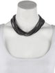 Tiffany & Co. Hematite Torsade Necklace