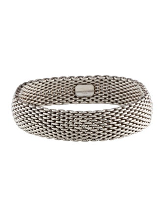 Tiffany & Co. Somerset Mesh Bracelet Bangle