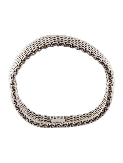Tiffany & Co. Somerset Mesh Bracelet Bangle