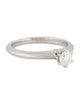 Tiffany & Co. Platinum Diamond Solitaire Engagement Ring