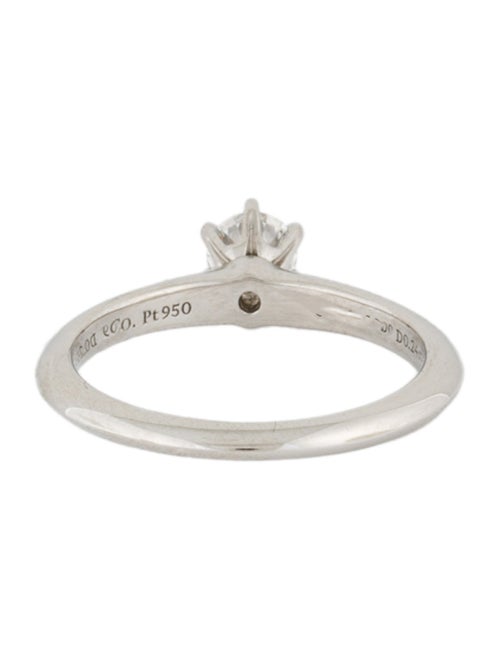 Tiffany & Co. Platinum Diamond Solitaire Engagement Ring