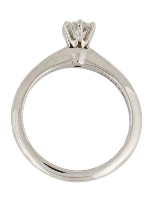 Tiffany & Co. Platinum Diamond Solitaire Engagement Ring