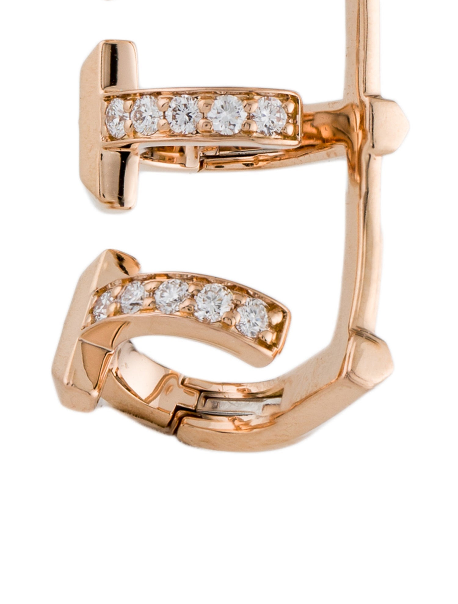 Tiffany & Co. 18K Diamond T1 Ear Cuff