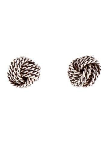 Tiffany & Co. Stud Knot Earrings
