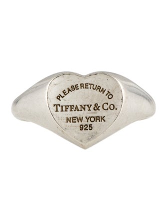Tiffany & Co. Heart Signet Ring