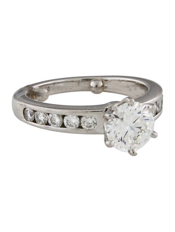 Tiffany & Co. Engagement Ring Platinum 1.07ct Diamond 4