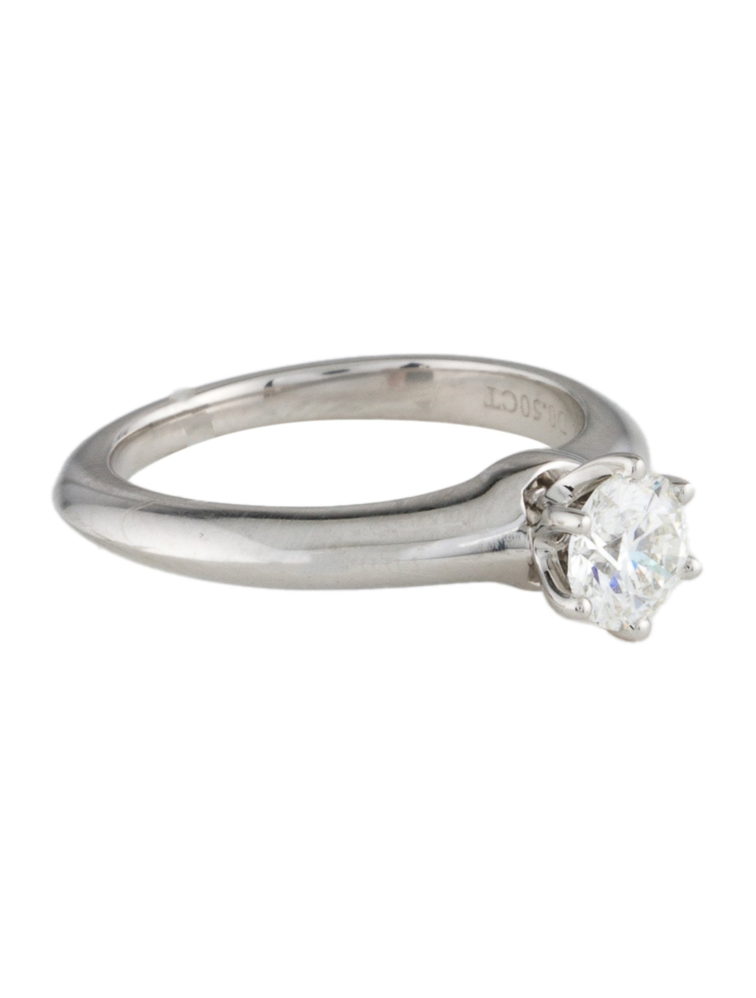 Tiffany & Co. Diamond Solitaire Engagement Ring