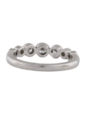 Tiffany & Co. Platinum Diamond Jazz Band Ring