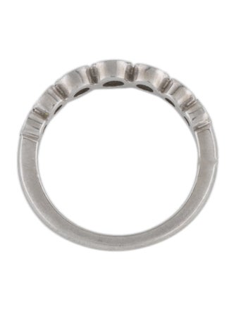 Tiffany & Co. Platinum Diamond Jazz Band Ring