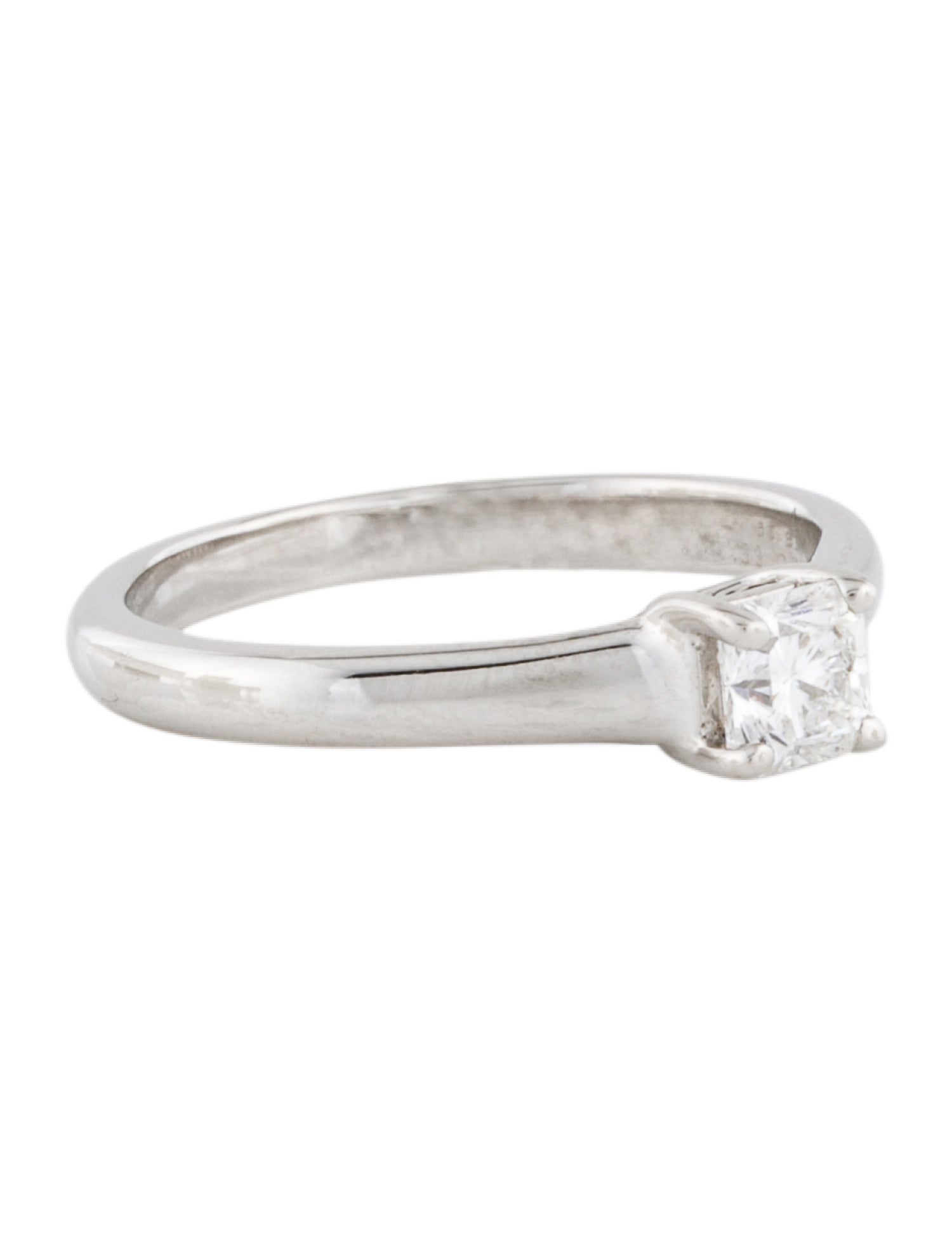 Tiffany & Co. Platinum Vintage Diamond Lucida Engagement Ring