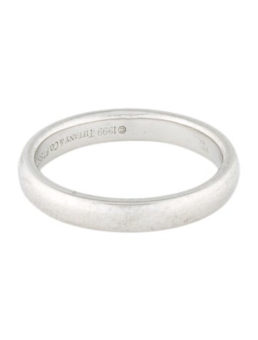 Tiffany & Co. Wedding Band Platinum Forever Ring 4.25
