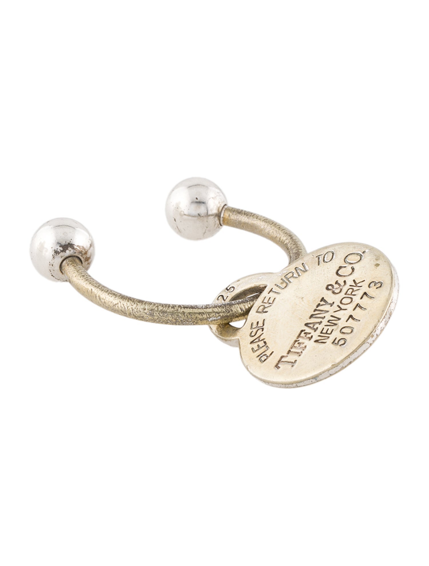 Tiffany & Co. Silver keychains
