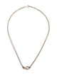 Tiffany & Co. Infinity Pendant Necklace