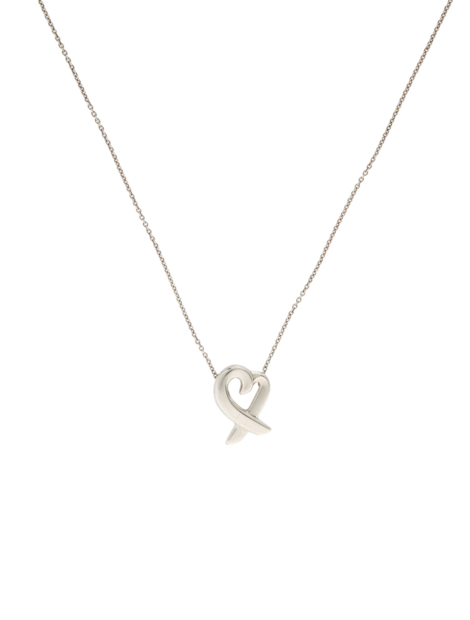 Tiffany & Co. Loving Heart Pendant Necklace